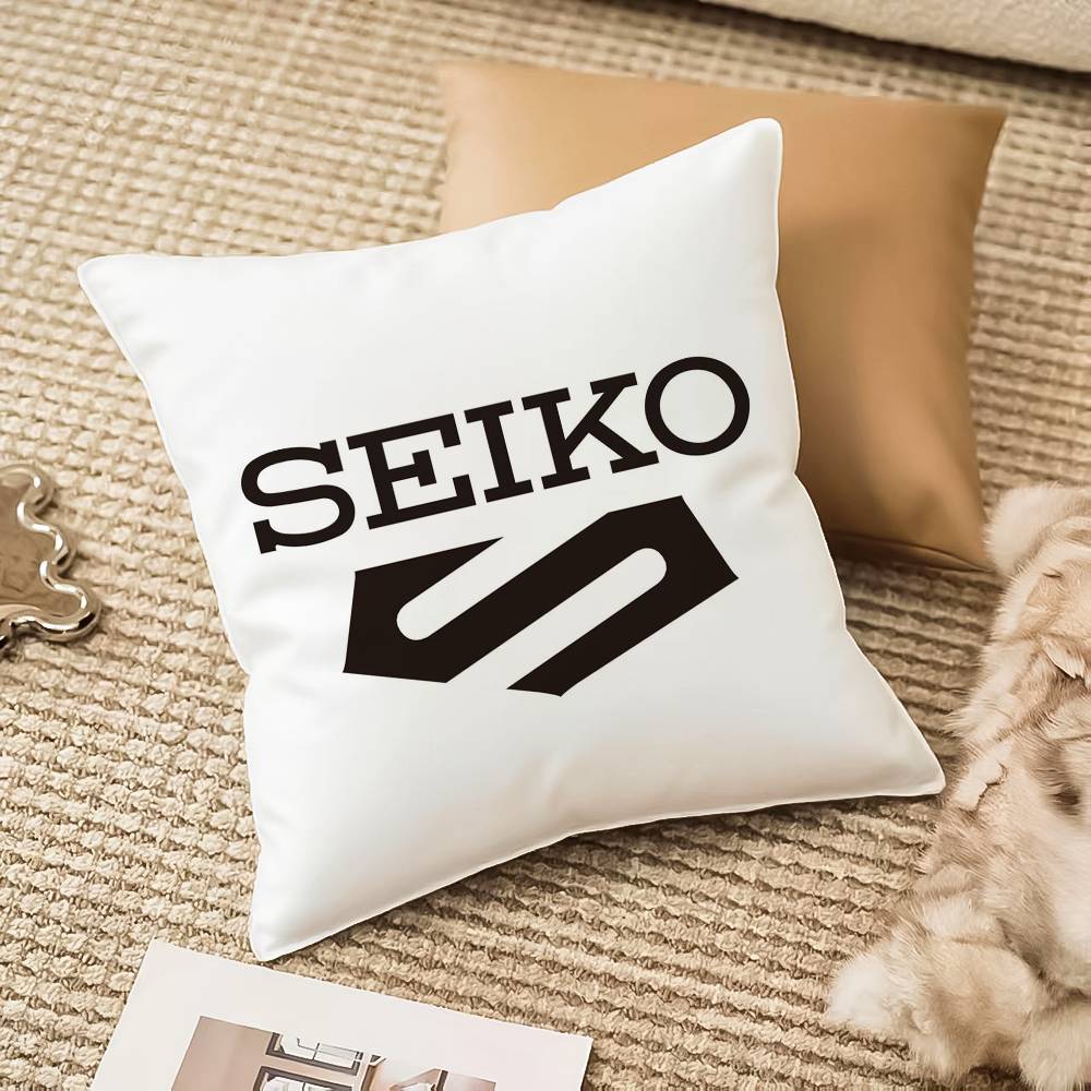 S-Seiko Pillow Case Anti-dustmite Invisible zipper Sofa Bed 12x12Inch