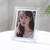 Clear Glass Picture Frame Minimalist Crystal Tabletop Photo Frame Multiple Sizes 5/6/7/8/10inch/A4 for Home Office Decor