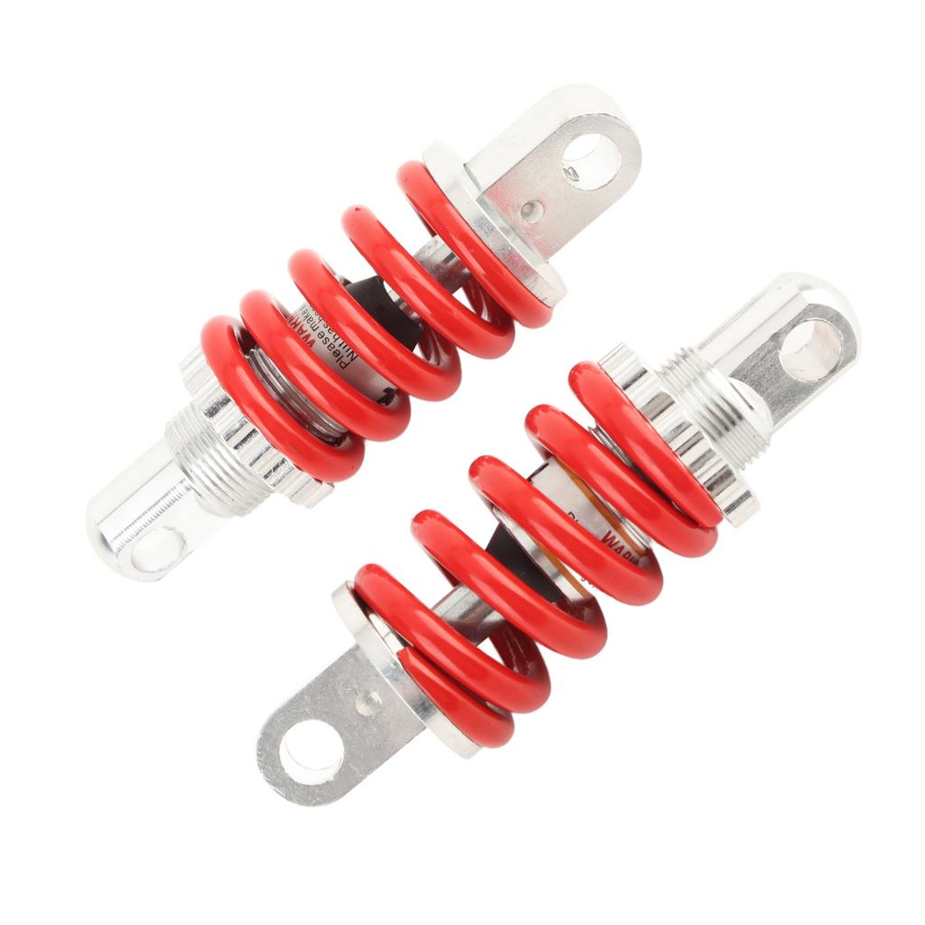 2Pcs Rear Spring Assisted Shock Absorber Aluminum Alloy Adjustable for ATV Scooter 100mm