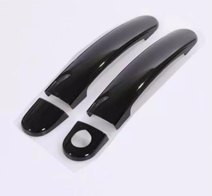 Carbon Fiber Pattern Exterior Door Handle Stickers for Seat Leon MK2 1P FR Cupra