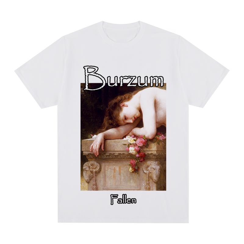 Футболка Burzum Fallen Хлопок Мужская футболка Новая ТИШЕРТ Женские топы S