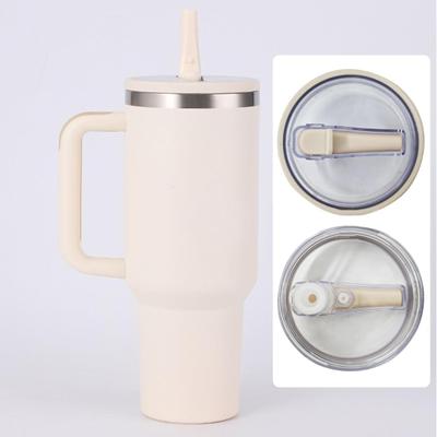 2 ks 40 Oz sklenice na sklenici slámky se 2 brčky Nepropustná, opakovaně použitelná náhradní víčka bez zápachu prachotěsná sklenice na sklenici Stanley