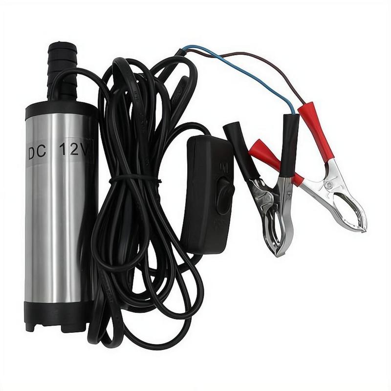 Electric Fuel Transfer Pump Water Oil Transfer Refueling Submersible Pump For Diesel Water Pump 12V 38mm For Car Motorbike
