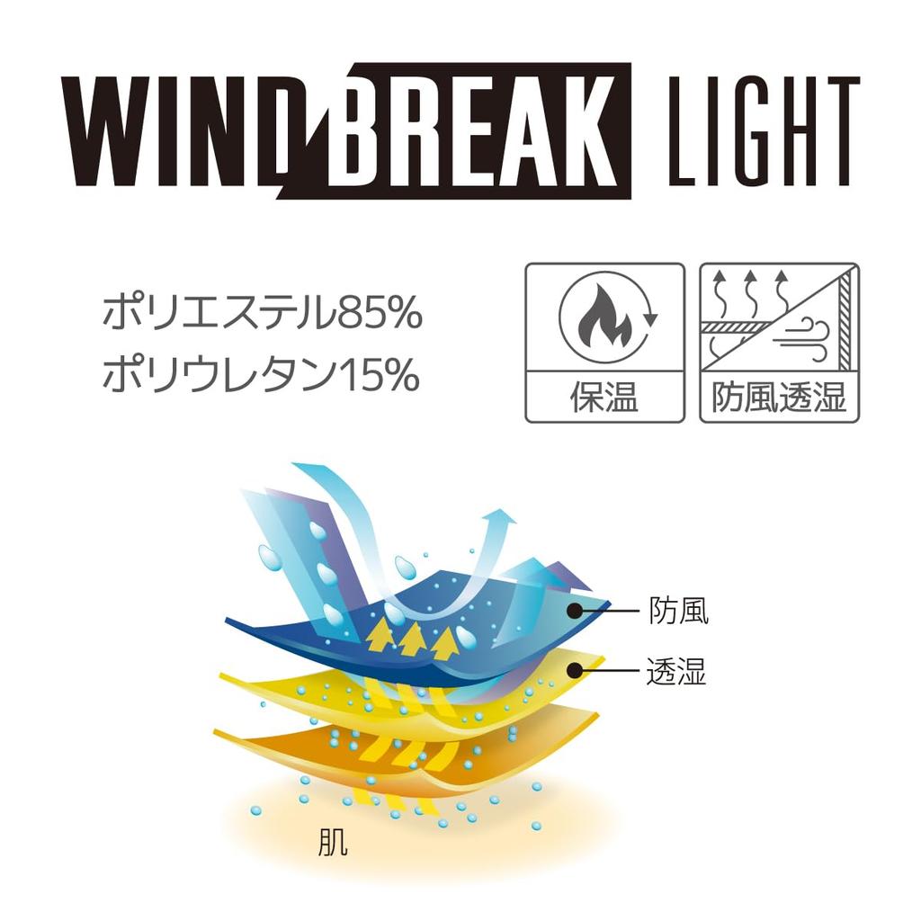 Pearl Izumi Windbreak Light Size L 3510-BL Jersey, Black,