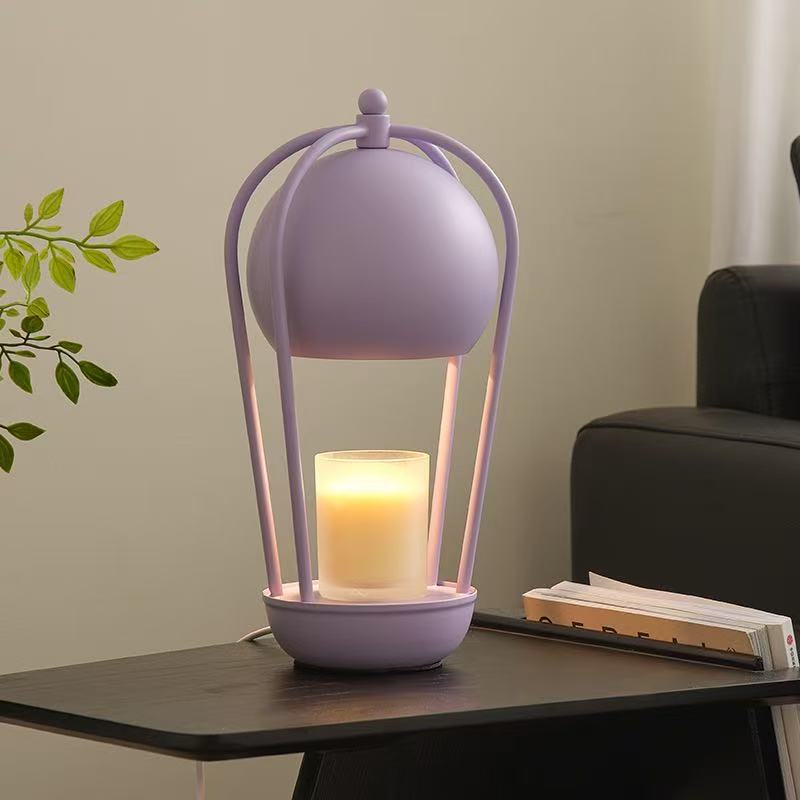 

Hot Air Balloon Aromatherapy Wax Melting Lamp Girl s Heart Romantic Indoor Adjustable Simple Modern Fragrance Holder Ornament 1pcs&Conventional switch&None