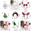 Christmas Headwear Headband Photo Party Cosplay Costumes Hair Tie Accessories