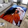 1Pc Inuyasha Print Rug - Home Decoration Carpet For Living Room Bedroom Flooring Computer Chair Area Rug