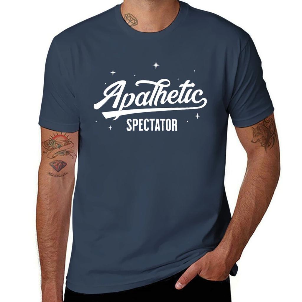 Apathetic Spectator  Uninterested Sports Fan Classic TShirt Basic Daily Outfit Short Sleeve Tee