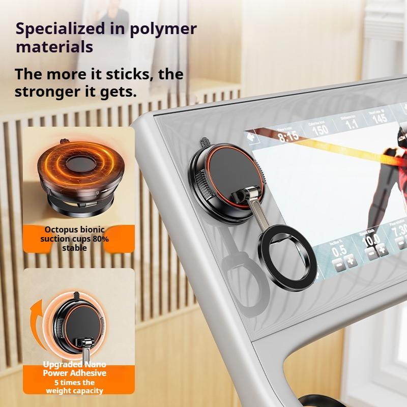 Eary Gym Magnetic Phone Holder Stand for MagSafe Portable Phone Mount Gym Accessories for Men Women for iPhone 17 16 15 14 13 12