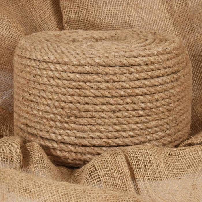 VidaXL Corde de jute 25 m de long 10 mm d'épaisseur 153748