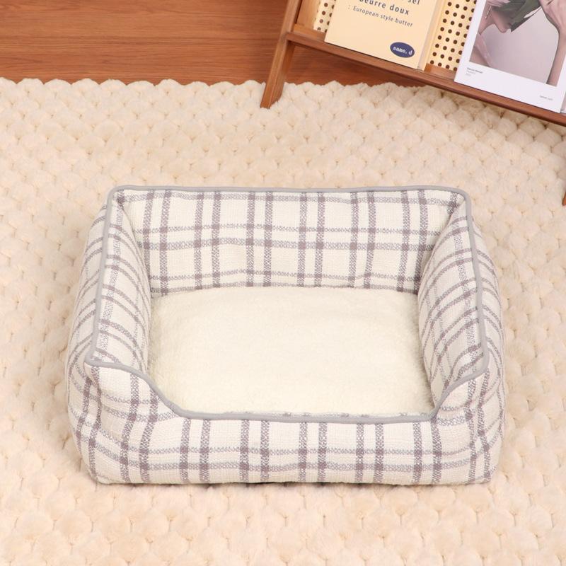 

Pet Kennel All Seasons Teddy Yorkshire Teacup Dog Small Dog Special Lattice Kennel Winter Pet Products Square Nest