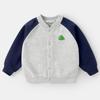 Right European Boys' Outdoor Outwear Contrast Color Raglan Sleeve Baseball Uniform New Arrival Spring Top Spring Kids Children's Clothing
