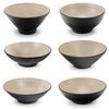Large Frosted Melamine Ramen Bowl - Japanese-Style Restaurant Noodle Bowl for Mala Tang, Luosifen, Soup, and Rice Noodles