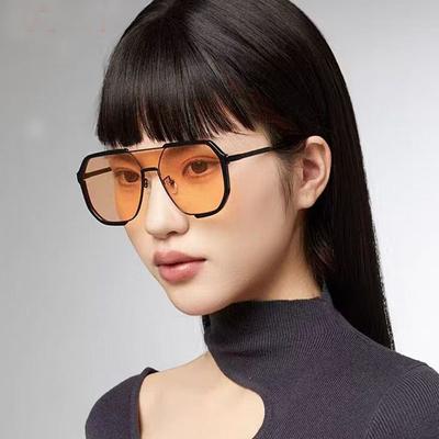 Fashion Polygon Sunglasses UV Protection for Men Women Korean Style Sun Glasses Trendy Unisex Shades