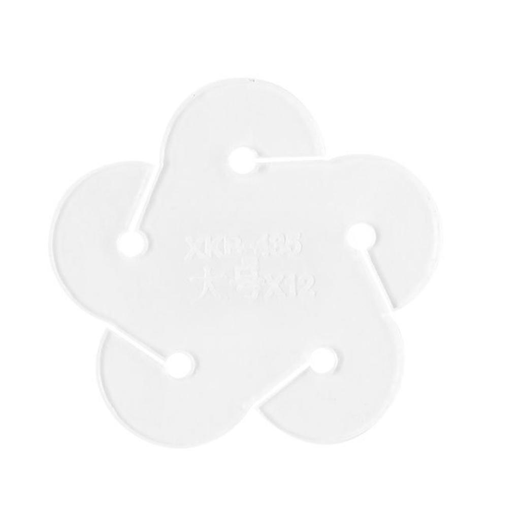 Transparent Acrylic Templates Wallet Pattern Acrylic Stencils Keychains Pattern Acrylic Templates for Leather Crafts