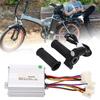 36V 800W Brush Speed Motor Set Controller Electric Bike Thumb Throttle Handlebar Conversion Controller Kit