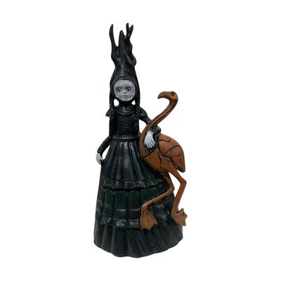Resin Witch Statue,  Witch Resin Crafts, Patio Witch Garden Decoration