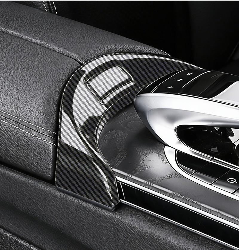 Mercedes-Benz W205 Klasa C/GLC260 Pudełko na podłokietnik Ramka przycisku Dekoracyjna naklejka X253