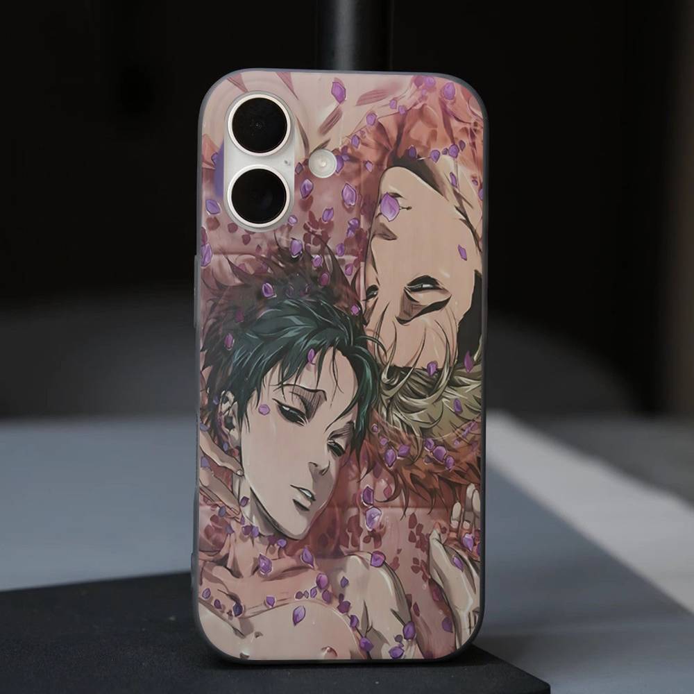 

Anime Killing Stalking Phone Case For IPhone 17 16 15 14 13 12 11 Pro Max Plus Corrugated Bumper Back Cover Shell iPhone 17pro max