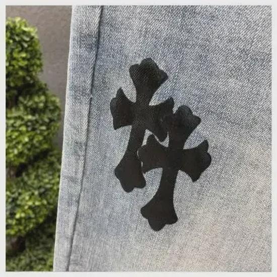 Men's Light Blue Casual Straight-Leg Summer Jeans