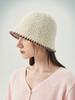 Olinkeompeulliteu Pigtail Bucket Hat (Ivory For Warm Tones)