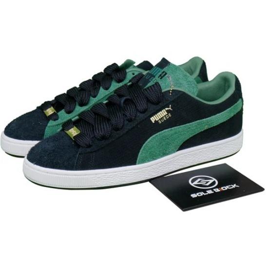 Puma Suede Archive Remastered Unisex Sneakers Black White Dark-Night 389462-01