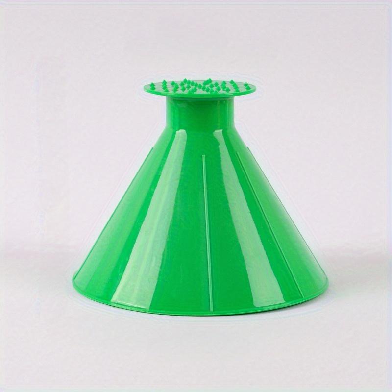 2pcs Pink Car Window Windshield Ice Scraper Funnel, Snow Shovel, De Icing Tool, Winter Car Parts