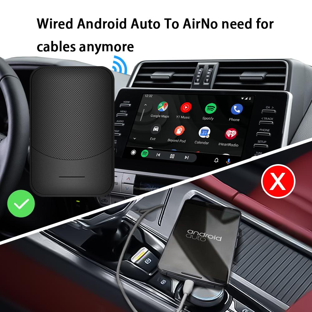 Wired To Wireless CarPlay Box Car Wired To Wireless Android Auto Adapter Car Universally