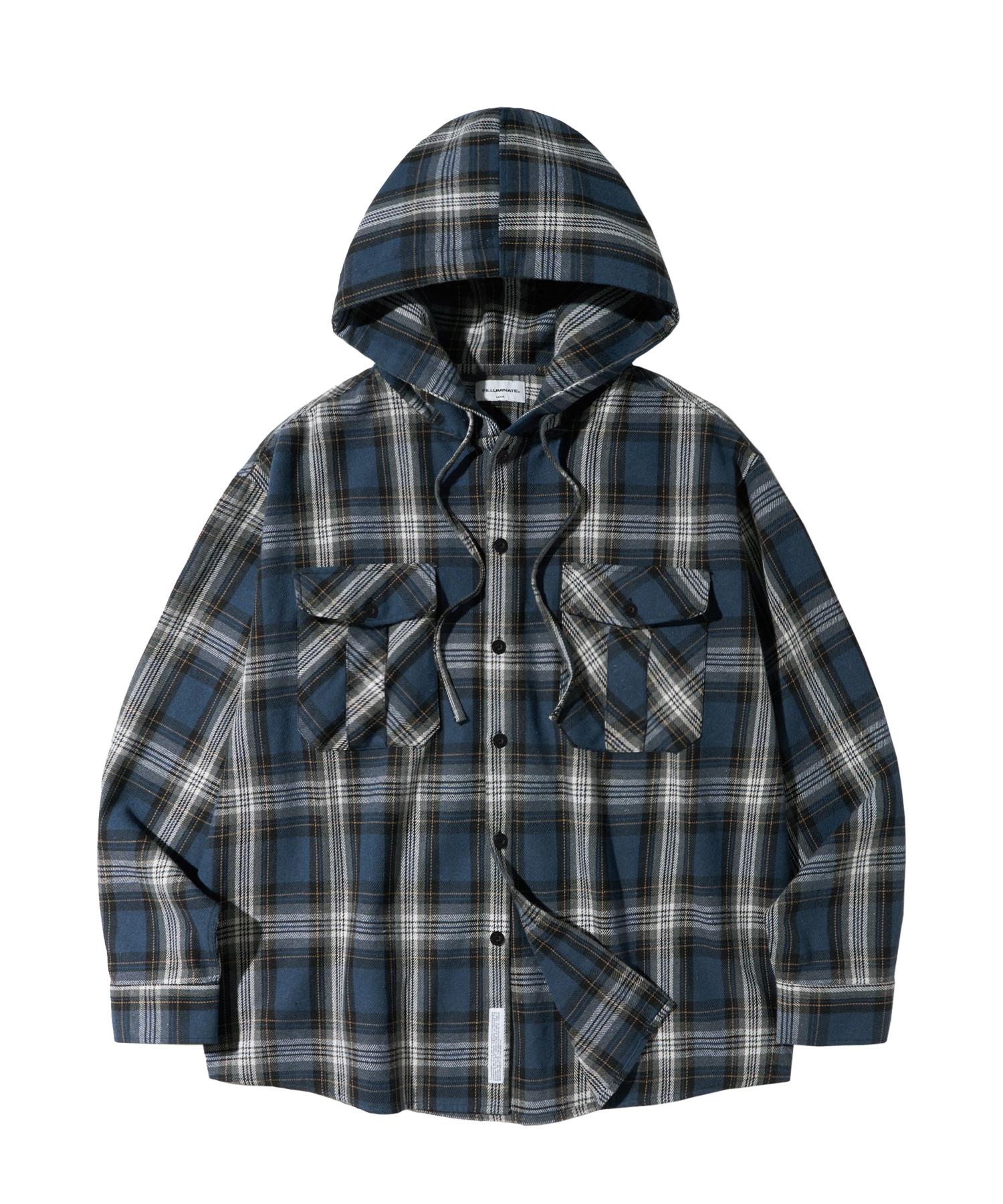 Illuminate Cross Check Hoodie - Navy Navy/M