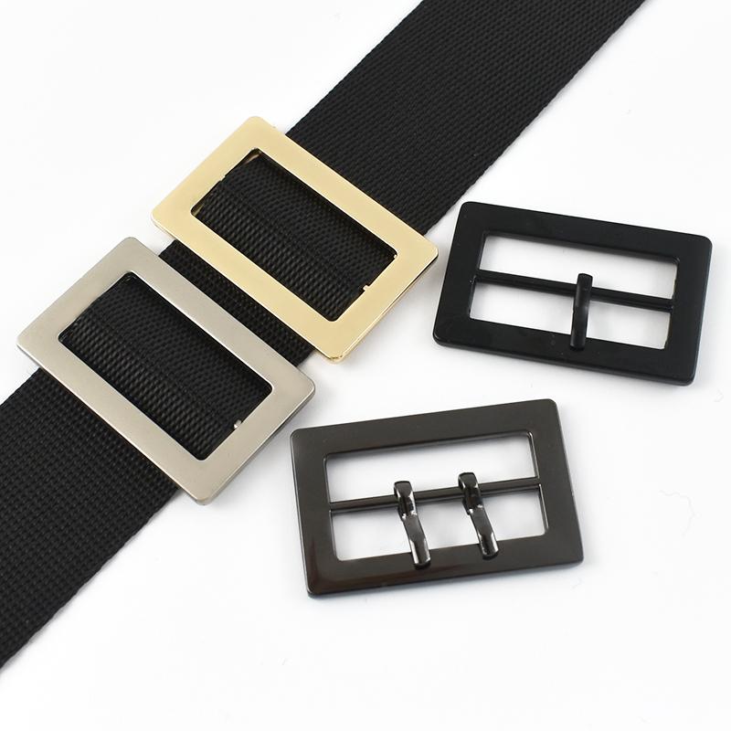 5/10 ks 25-50 mm kovová trojitá posuvná přezka s kolíčkem pro pas džínů, dámský kabát, dekorativní posuvná přezka, oděvní doplňky