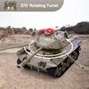 Remote Control Tank for Kids, M41A3 American Army Battle Tank, Programmable RC Tanks with Lights & Realistic Sounds, RC Military All Terrain Off-Road