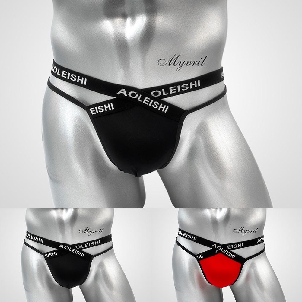 T-Back Men Panties Bulge Pouch Underpants Underwear
