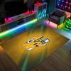 Tappeto in Velluto Cristallo Design Green Bay Packers Accogliente Non?Tappeto Stampato Antiscivolo per Camera da Letto Soggiorno Ingresso