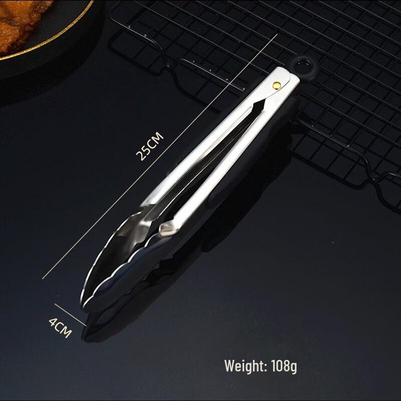 Outdoor Camping Stainless Steel Tongs Set