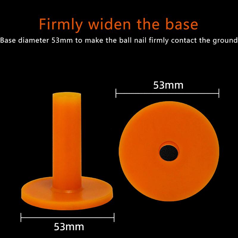 Rubber Golf Tee Holders For Golf Practice 38 60 70 85Mm Golf Ball Accessorices