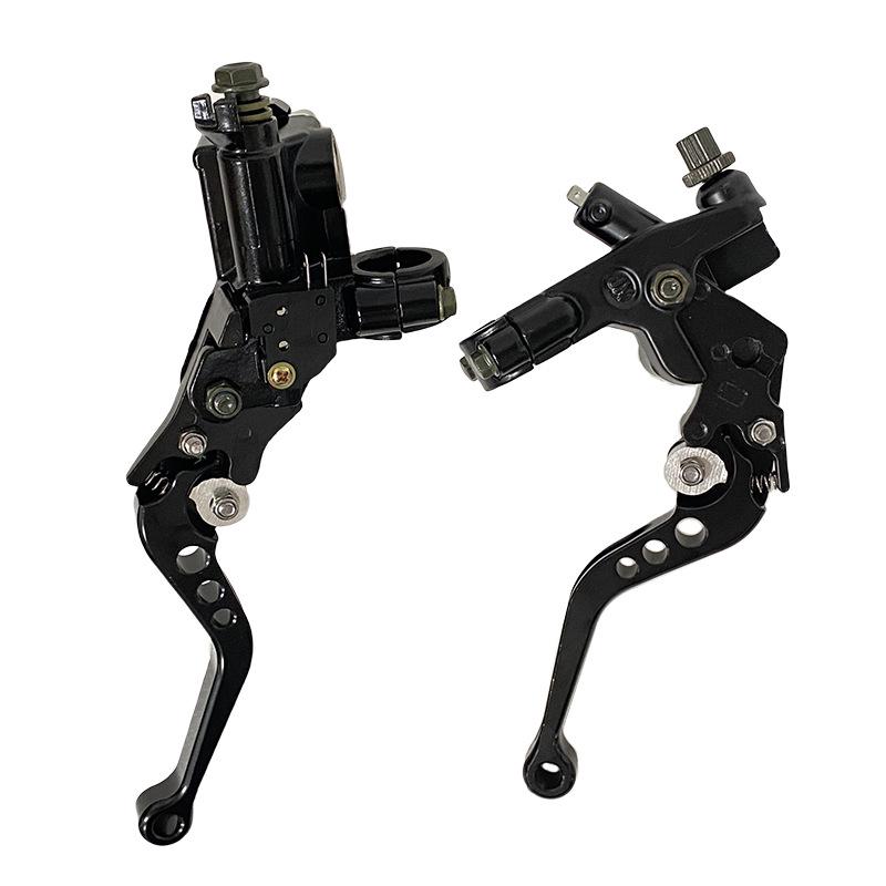 Zestaw dźwigni hamulca i sprzęgła motocyklowego CNC z zespołem pompy hydraulicznej