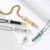 Breath Resistance Whistle Necklace for Yoga Meditation And Stress Relief With Built In Cotton Core Designs Daily Use