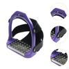 1Pair Adults Stirrups English Saddle for Men Women Horse Pedal Equestrian Western