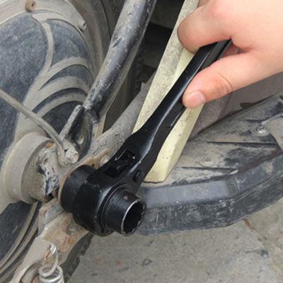 Multifunctional Double Head Wrench Bidirectional Not Easy To Rust Workshop Equipment Quick Ratchet Wrench for Home