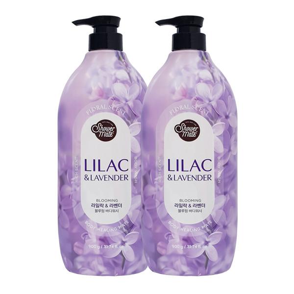 

Shower Mate Flower Purple Perfume Body Wash 900g x2