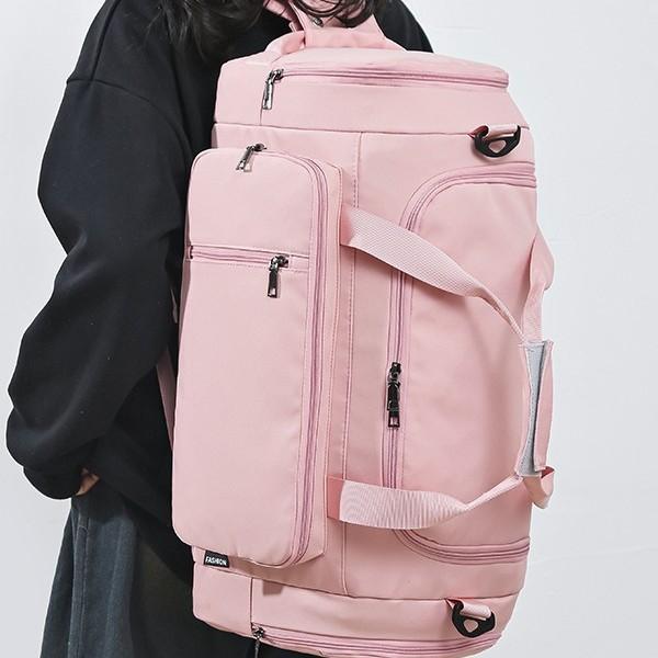 Travel Bag Three-back One-shoulder Crossbody Bag Backpack Wet Dry Separate Independent Large Shoe Warehouse Sports Gym Bag