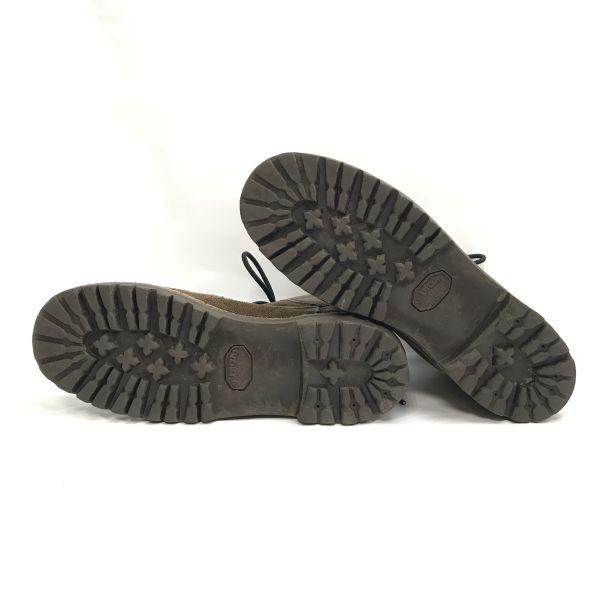 ZETA SPORT Italy Vintage Leather Trekking Boots 43 27-27.5 brown(USED)