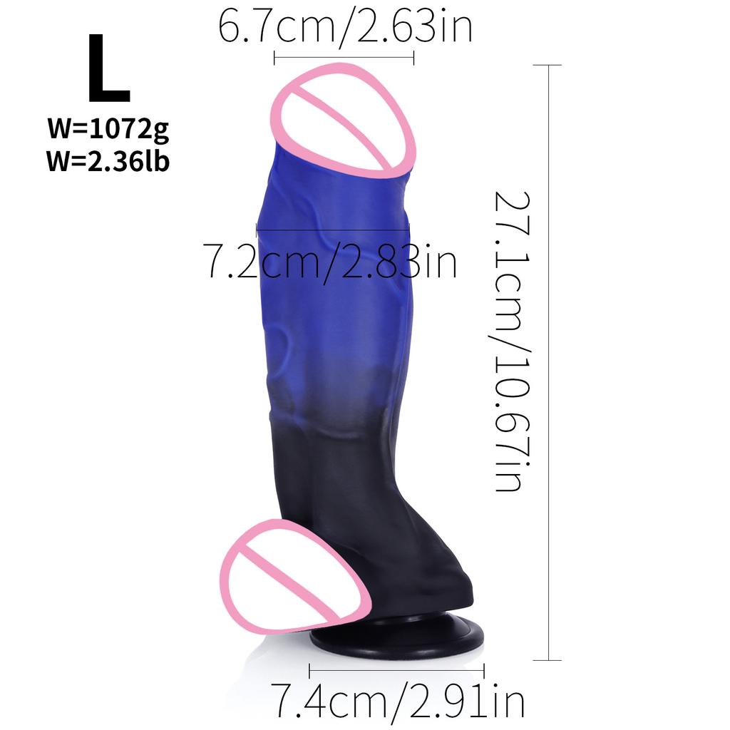 Super Large Female Simulation Big Penis Soft Silicone Dildo Adult Female Insert Sexy Masturbation Supplies Toys