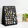 Badge Display Stand Felt Pin Organizer Enamel Brooch Storage Decorative Display For Pins Badges Collectibles And More Ideal For Home Office Or Gifts