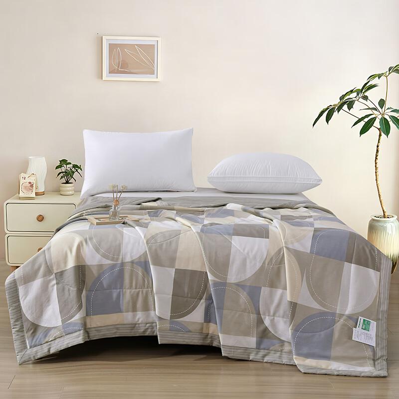 Hodo Home 100% Cotton Summer Cooling Quilt