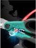 Electrician's Master Wire Stripper & Crimping Pliers - Stripping, Cutting, and Scissor Tool for Cables