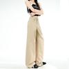 Women's Retro Wide-Leg Cargo Pants - Spring/Autumn 2026, Slimming Versatile Casual Style