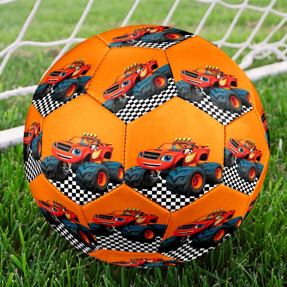 Truck Theme Size 5 Soccer Ball, Suitable for Both Indoor and Outdoor Matches, a Gift Suitable for Everyone.