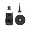 For DJI OSMO Pocket 3 PULUZ Protective Frame Magnetic Desktop Mount Angle Adjustable Base (Black)