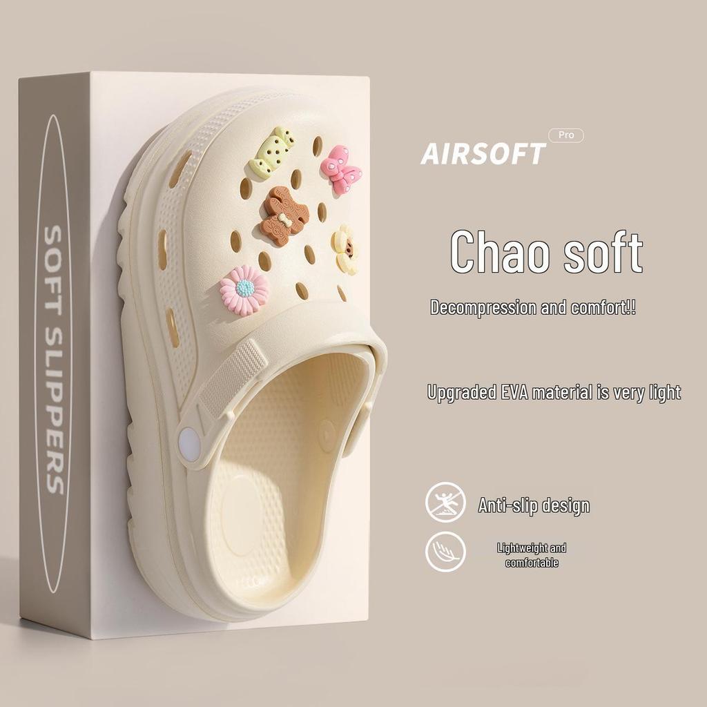 Women's Summer 2025 Nurse Clogs - EVA Thick Sole Hospital Slippers